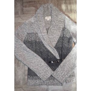 LOFT heavy knit cardigan